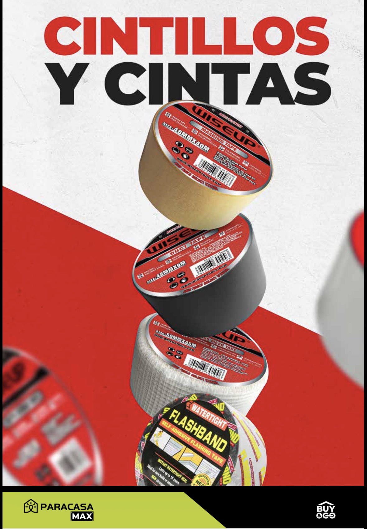 Cintas Adhesivas WiseUp: Variedad para Cada Proyecto