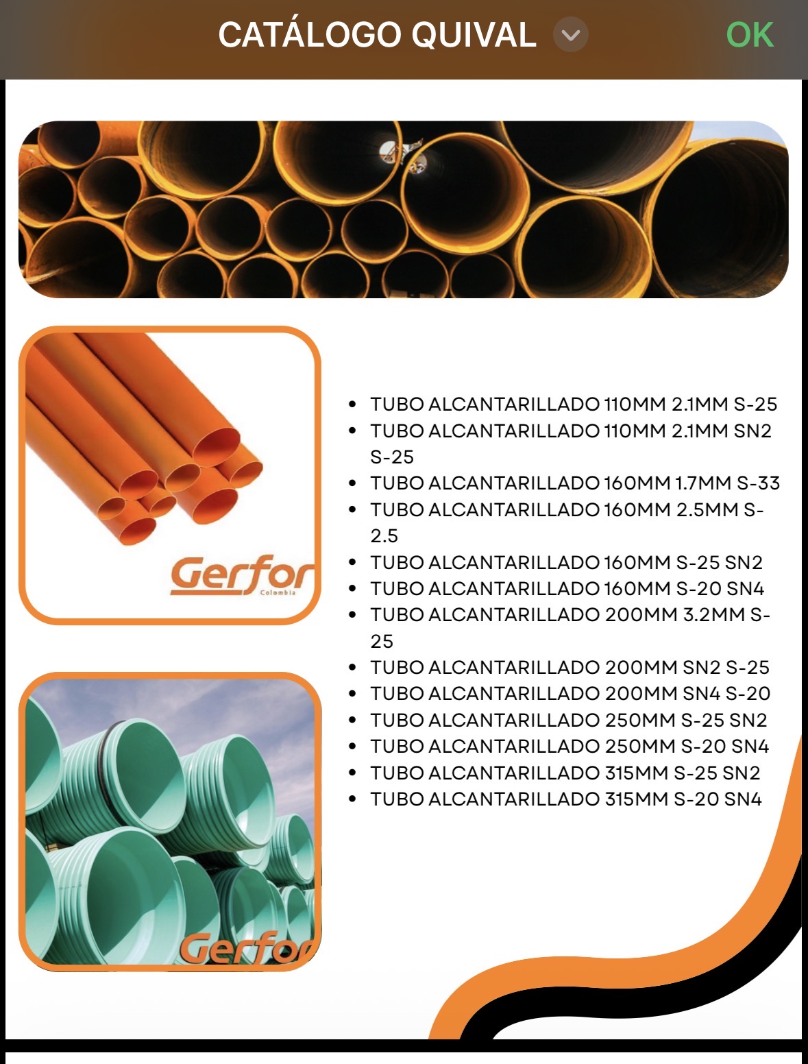 Tubos de Alcantarillado Gerfor | PVC Alta Resistencia