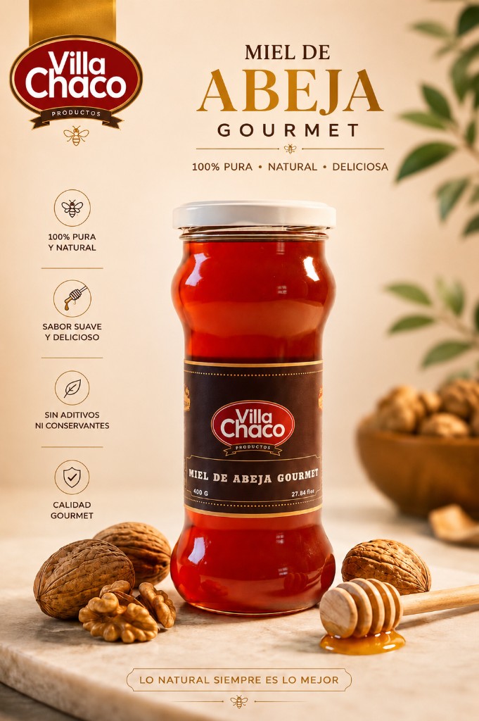 Miel de Abeja Gourmet 500g