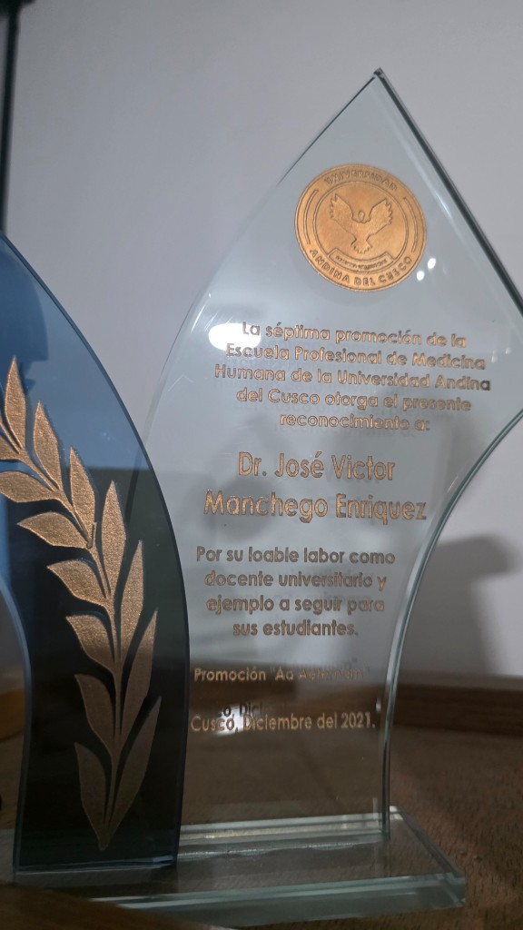 Reconocimiento docente, Universidad Andina del Cusco, 2021