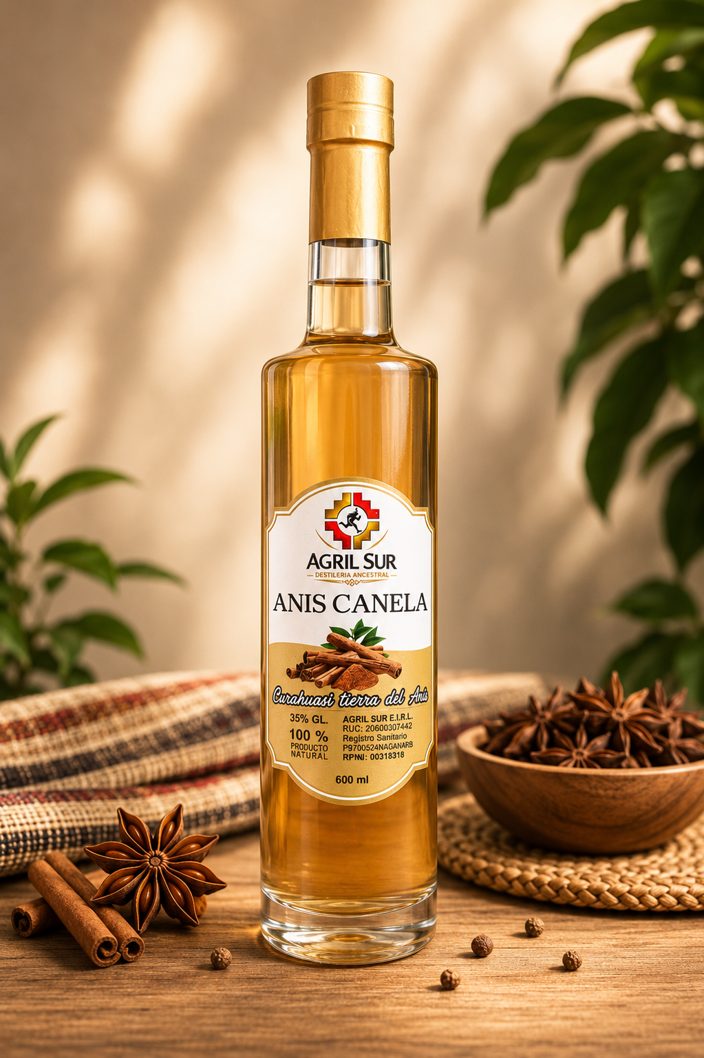 Anís Canela — 600 ml