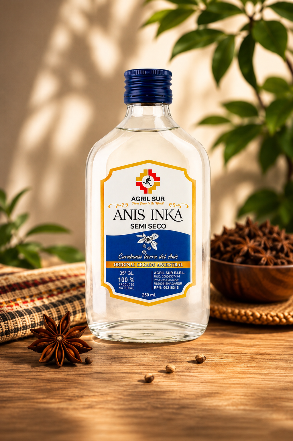 Anís inka semi seco